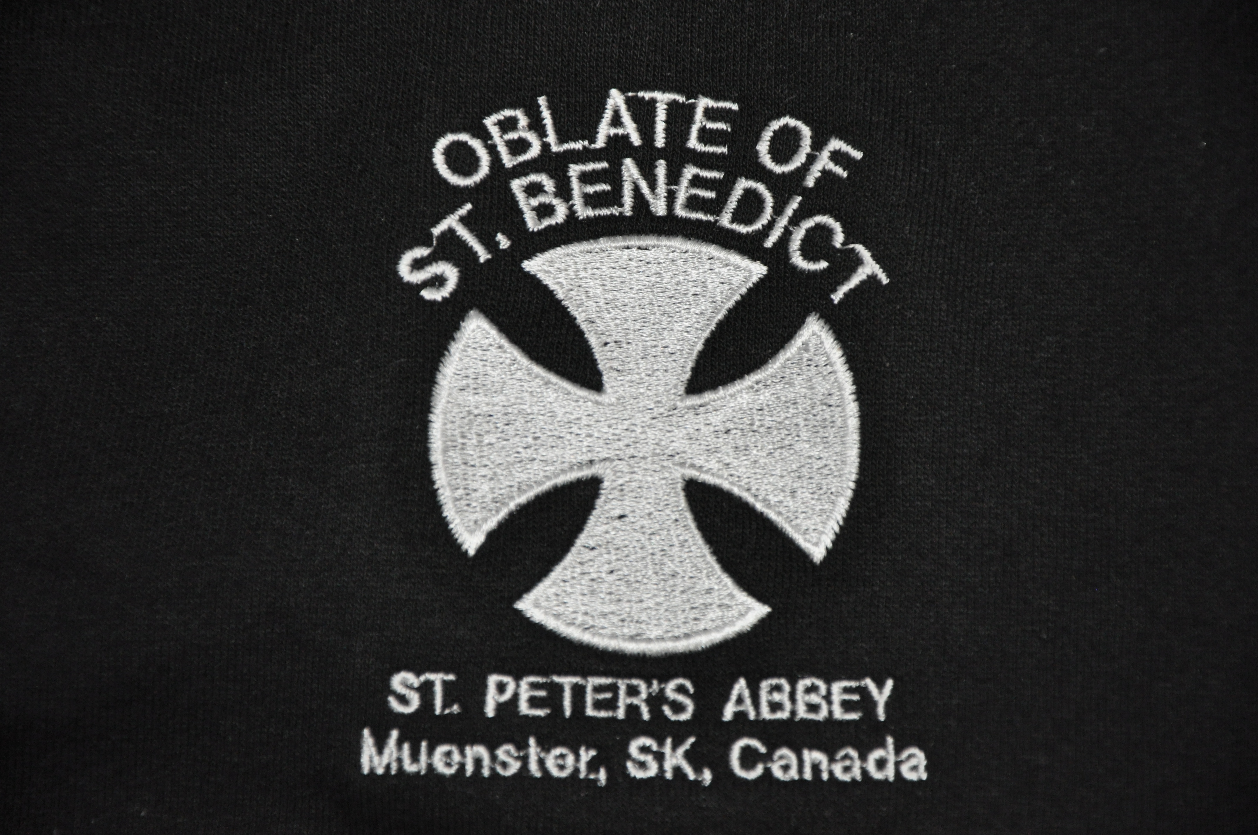 Crest of the Oblates of St. Benedict of St. Peter's Abbey, Muenster, SK, Canada, SOK-2Y0